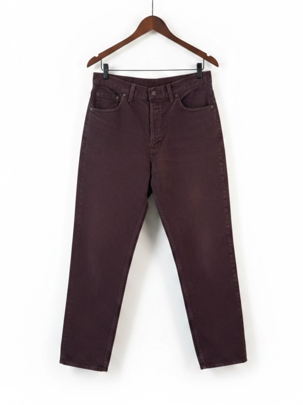 Men’s Vintage 1980’s-90’s Brown Levi’s 550 Relaxed Fit Tapered Leg